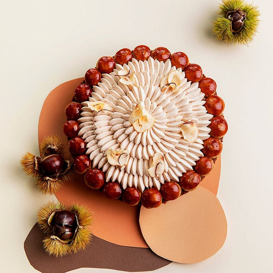 Saint-honoré au marron