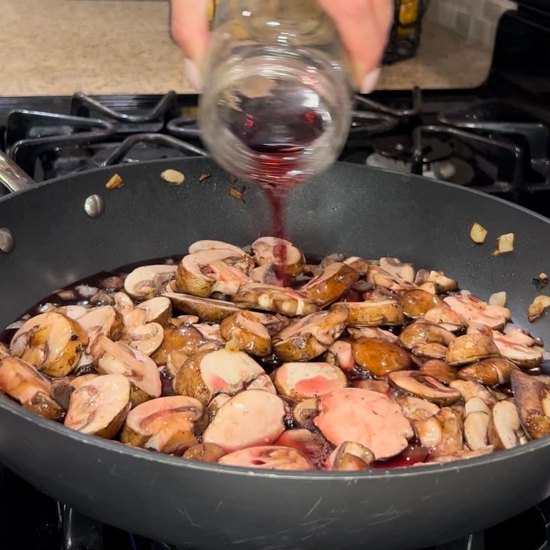Cabernet Mushrooms