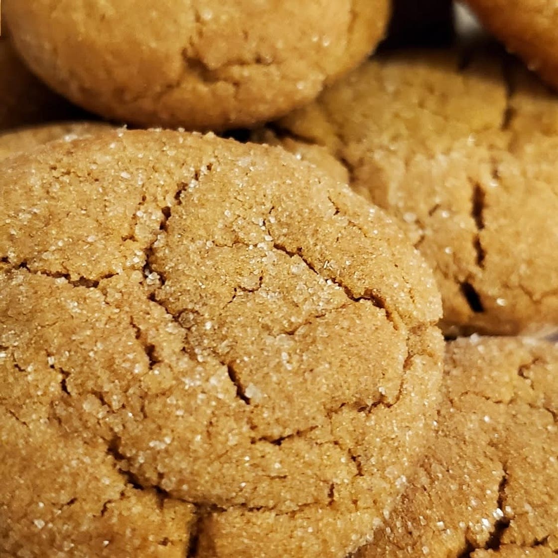 Seriously Soft Molasses Cookies