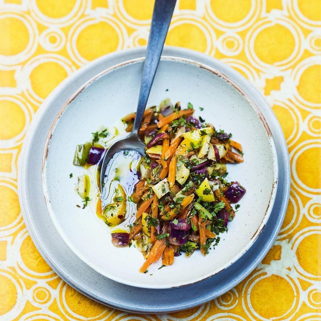 Salade de carottes aux deux citrons