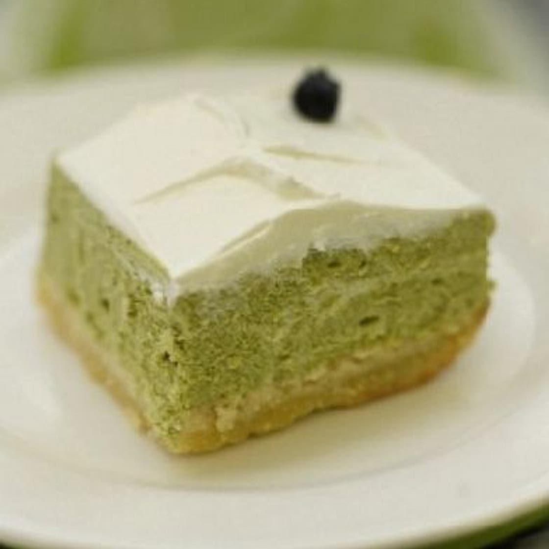 Cheesecake au matcha