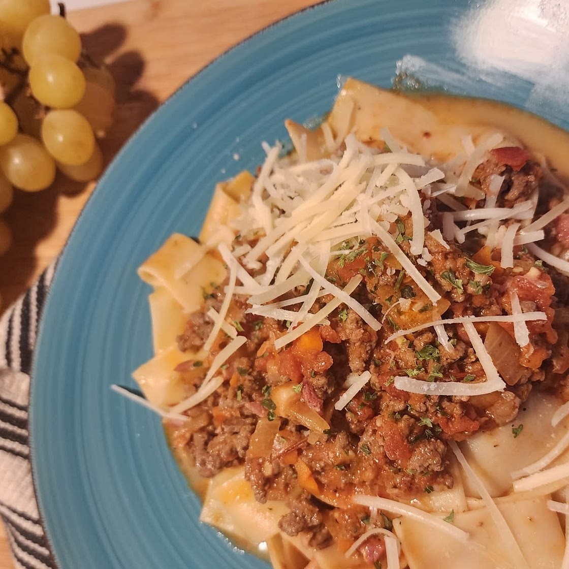 Classic Venison Bolognese with Pappardelle
