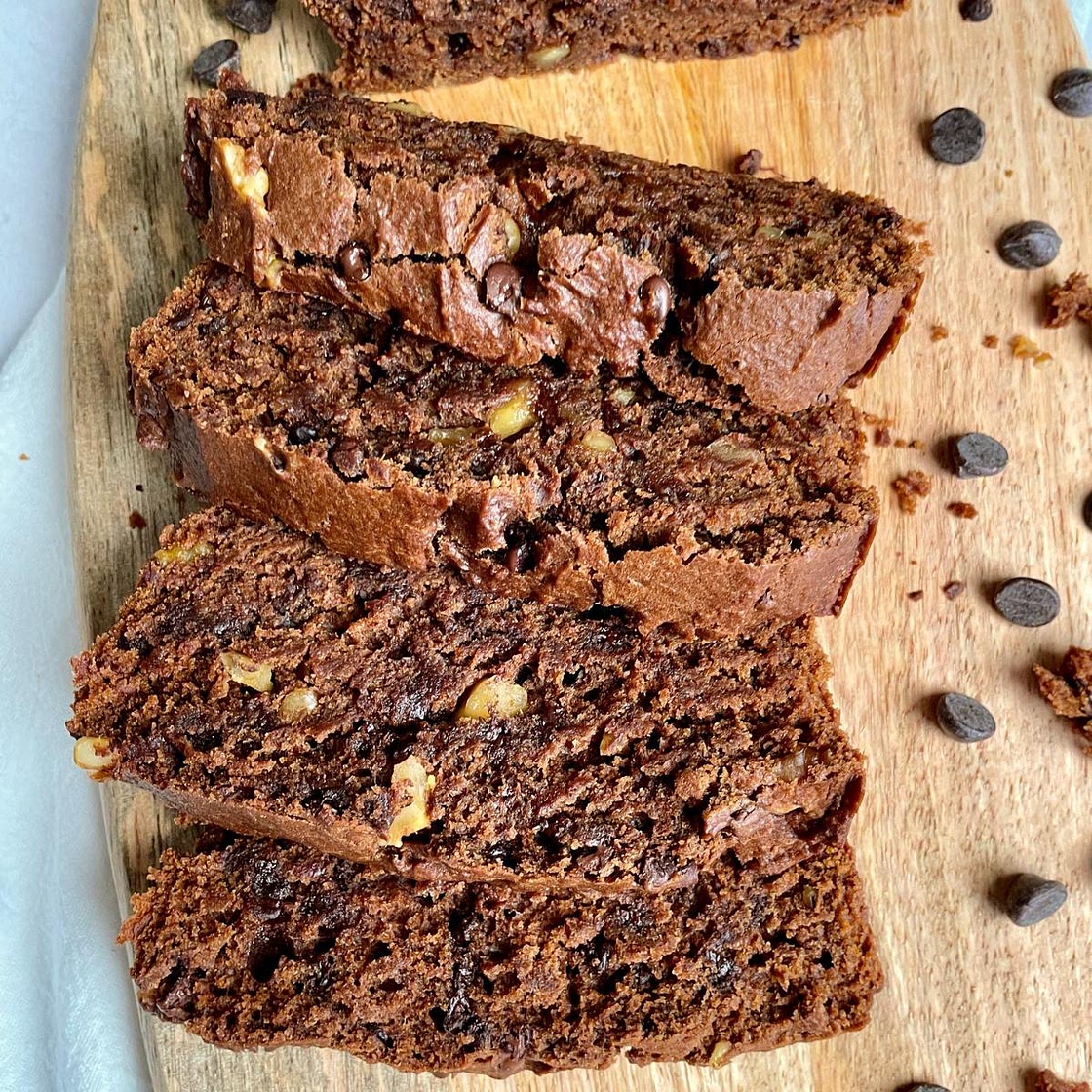 Vegan Pumpkin Chocolate Chip Bread