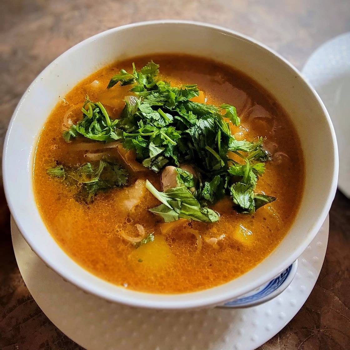 Thai Red Curry Noodle Soup