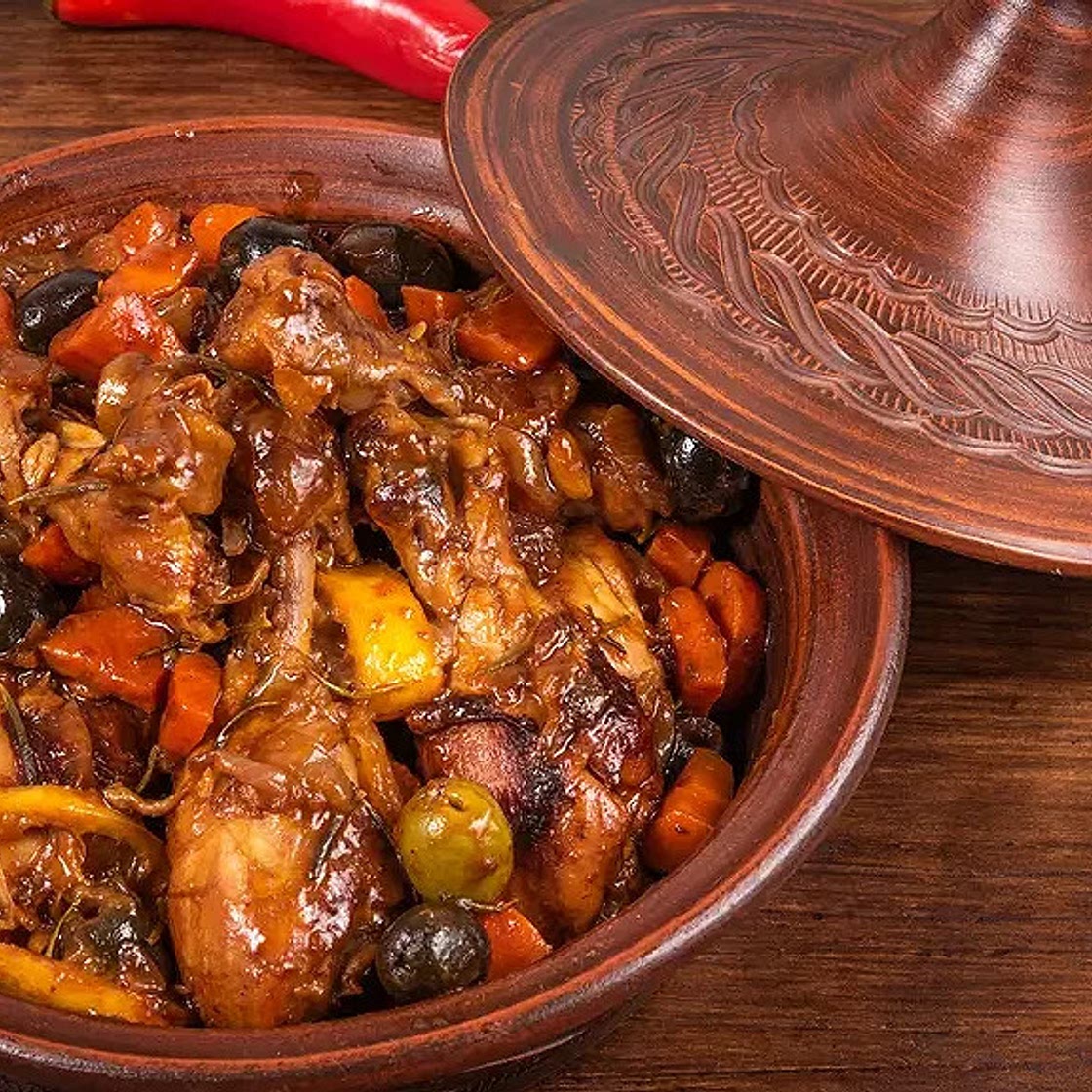 Tajine de poulet aux épices