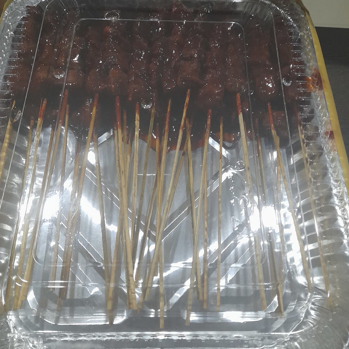 Pork bbq sweeten and spicy