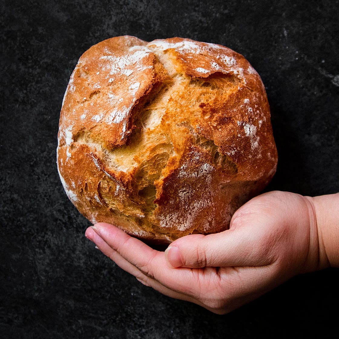 Small Batch Crusty Bread