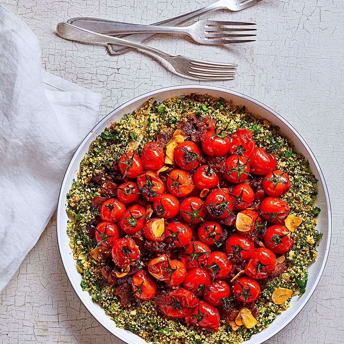 Couscous vert au paprika