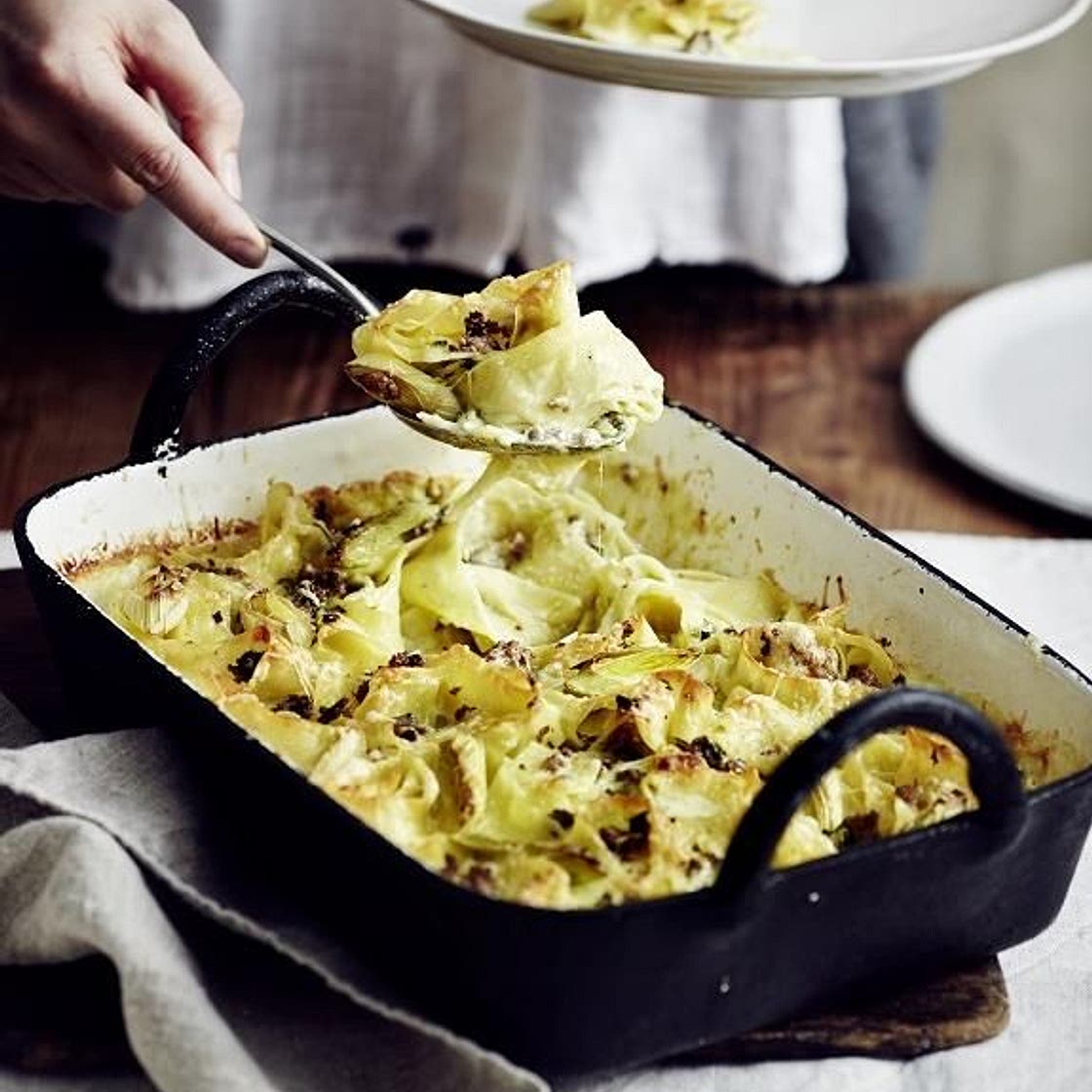 Quiche aux poireaux sans pâte Weight Watchers