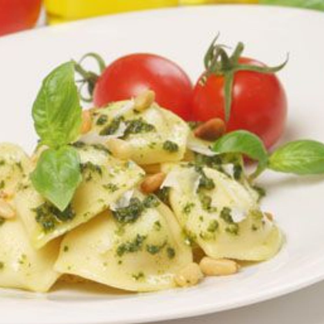 Raviolis au pesto