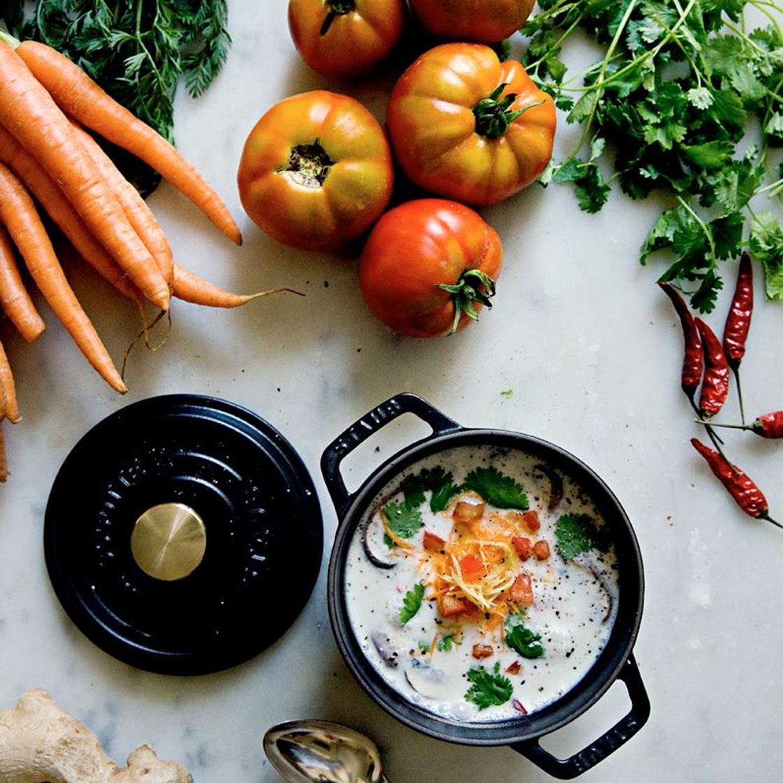 Soupe thaïlandaise Tom Kha Gai