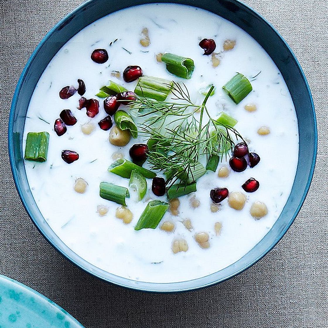 Soupe persane au yaourt