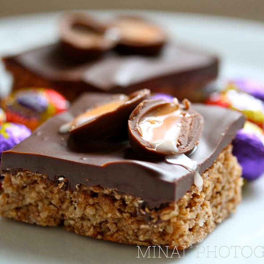 Cadbury Creme Mini Egg Chocolate Flapjack