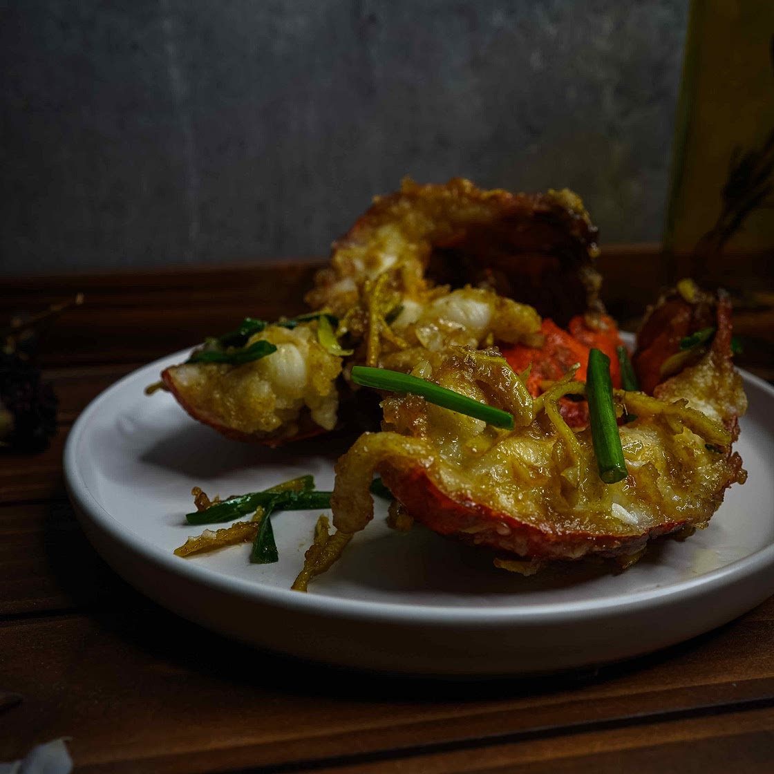 Cantonese Ginger Scallion Lobster