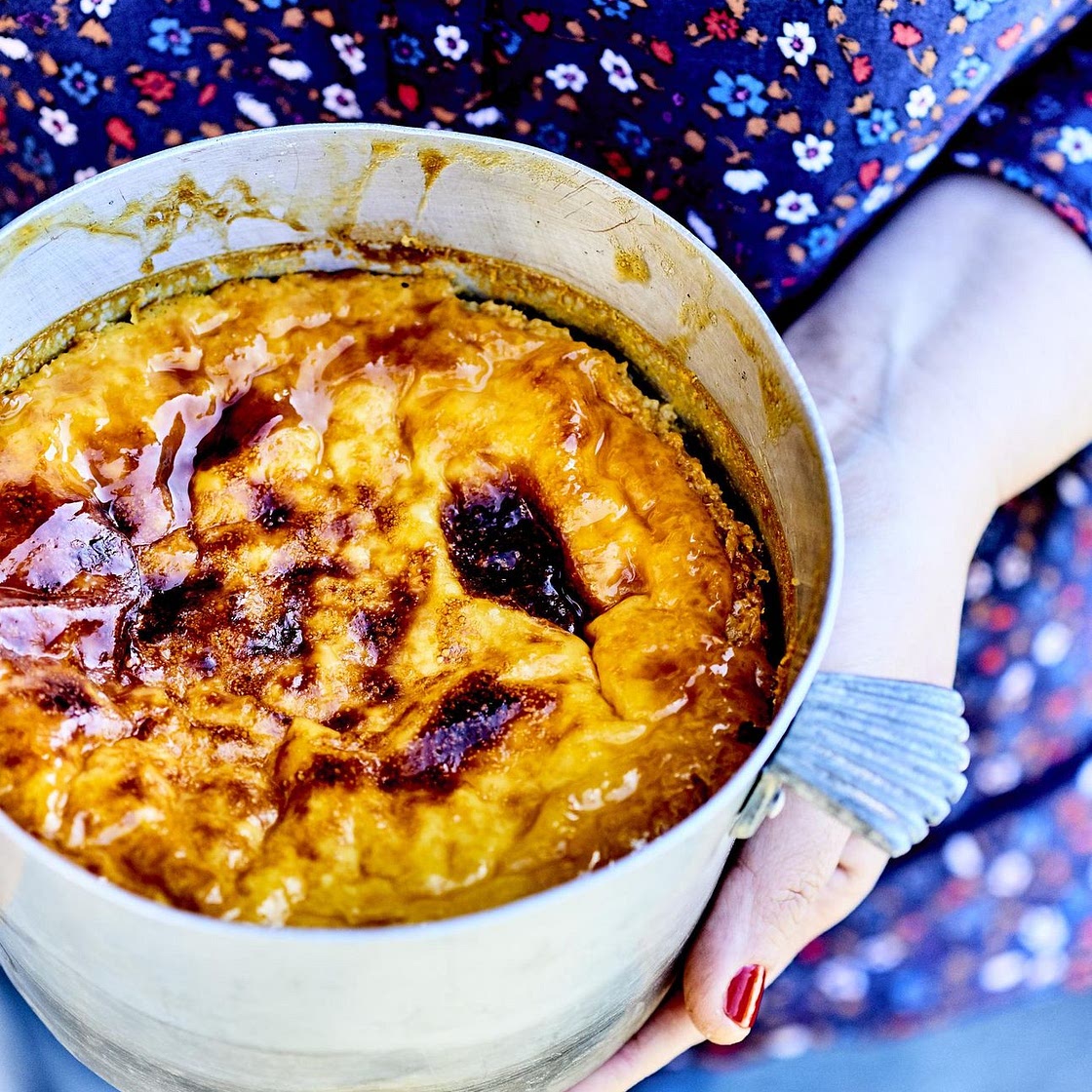 Pastizzu ou flan corse à la semoule