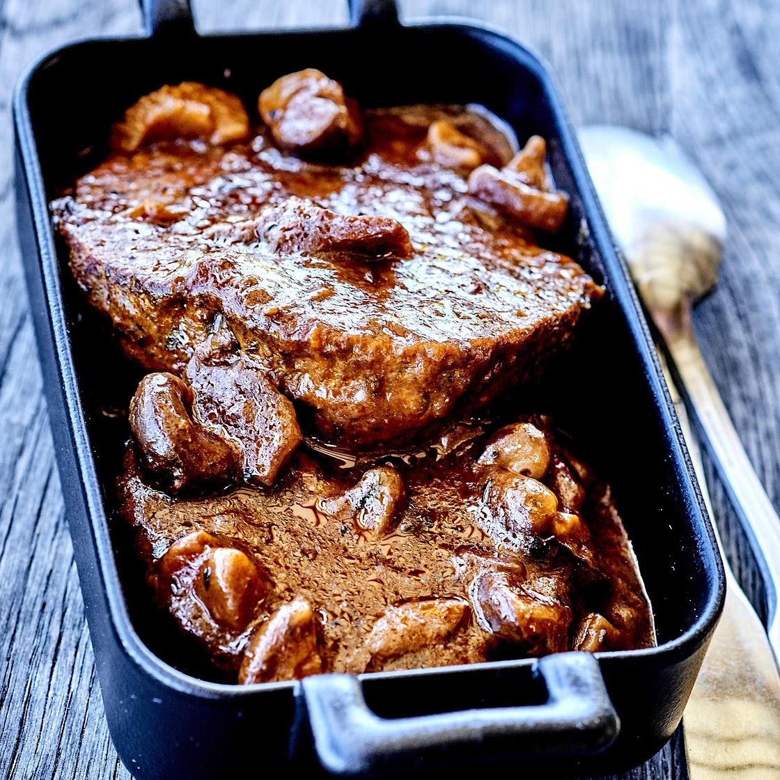 Pain aux trois viandes comme une daube