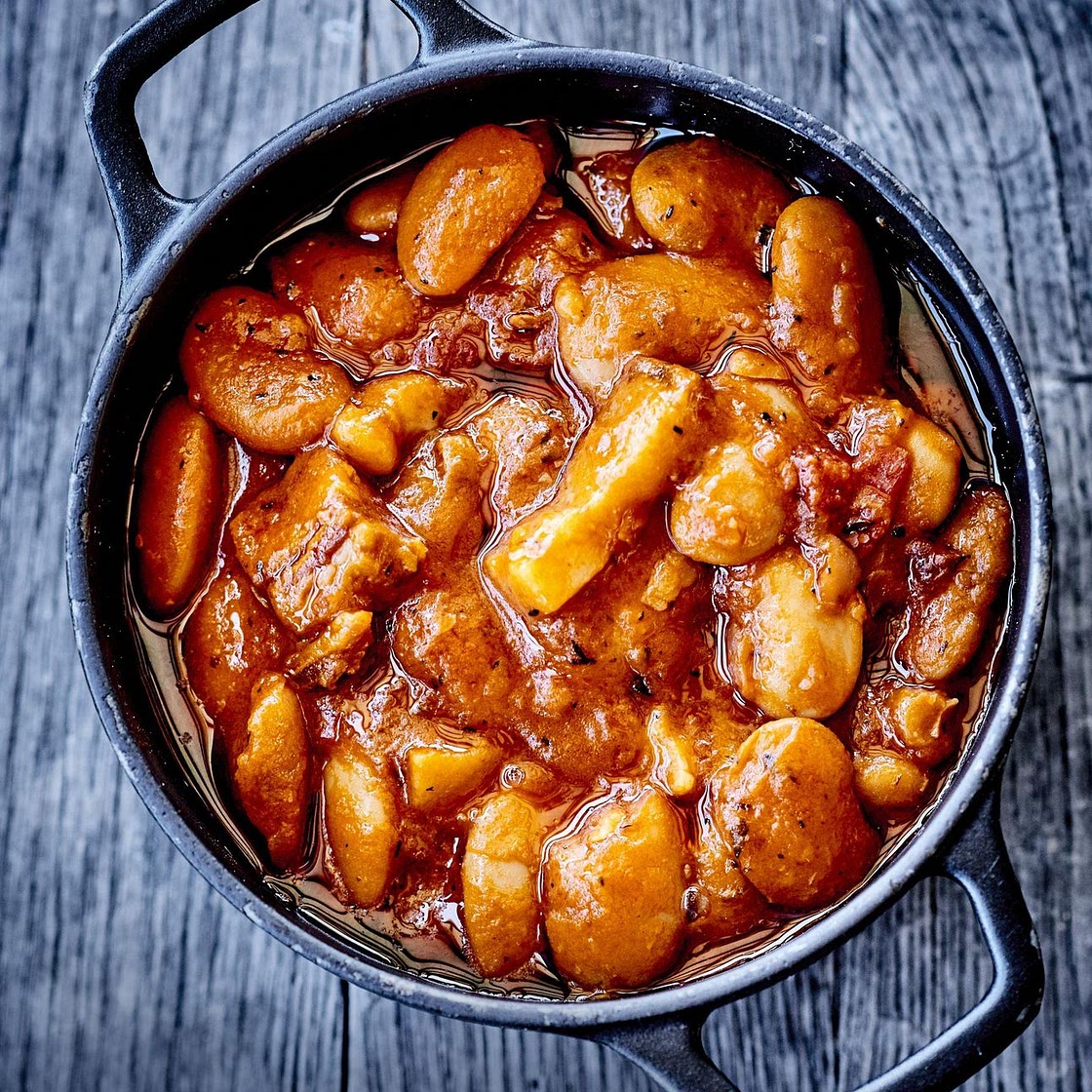 Haricots à la corse