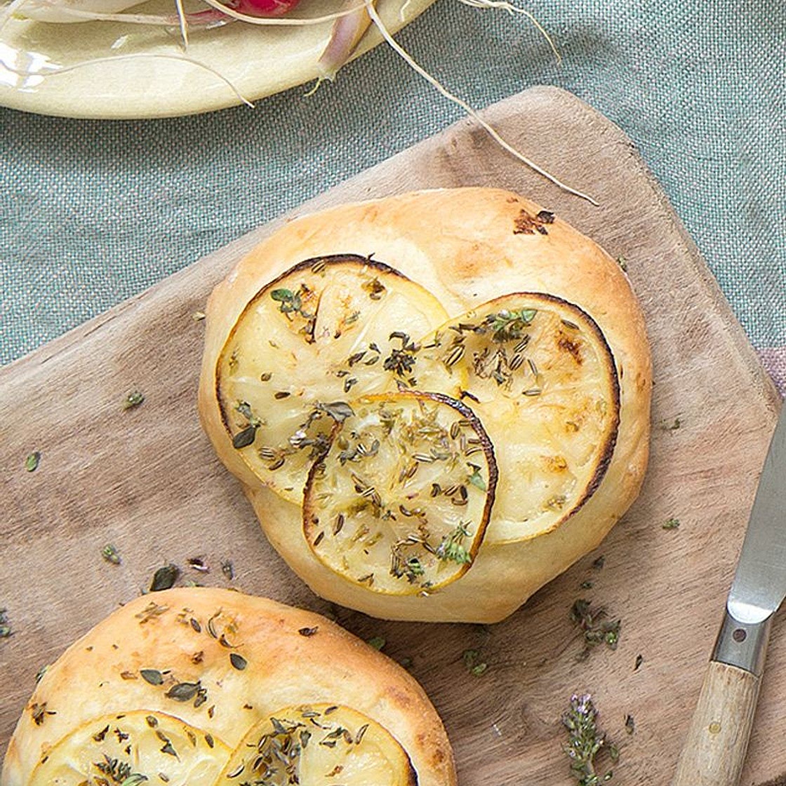 Pizzette au citron