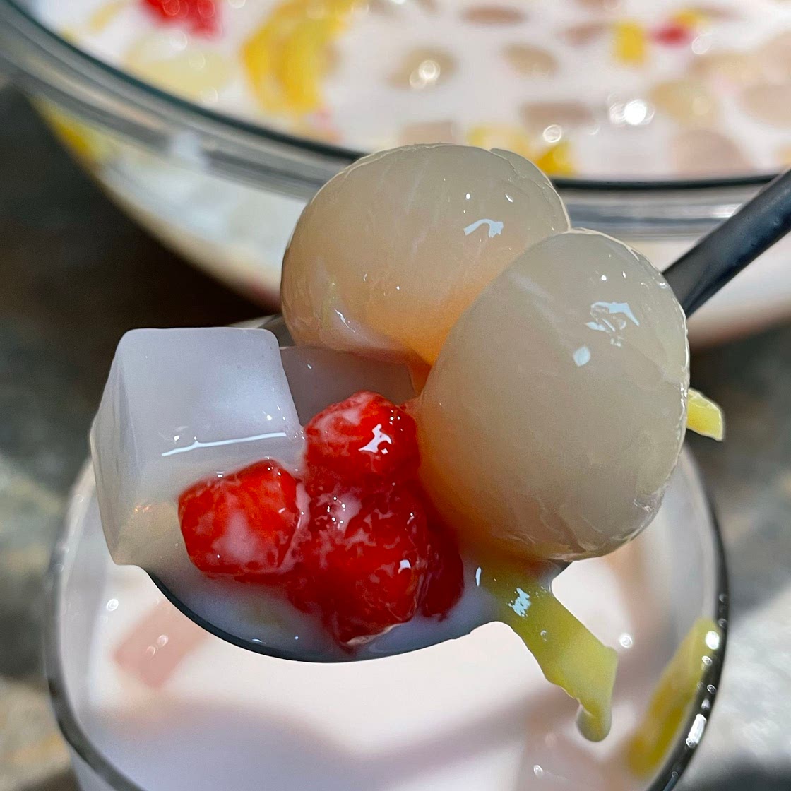 Chè Thái - Asian Fruit Cocktail (Thai inspired)