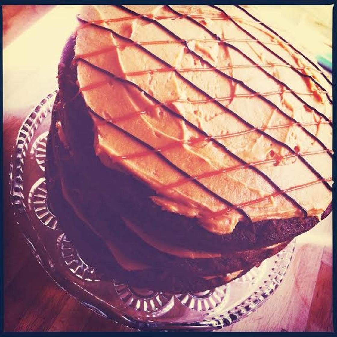 Carrot & Almond Layer Cake