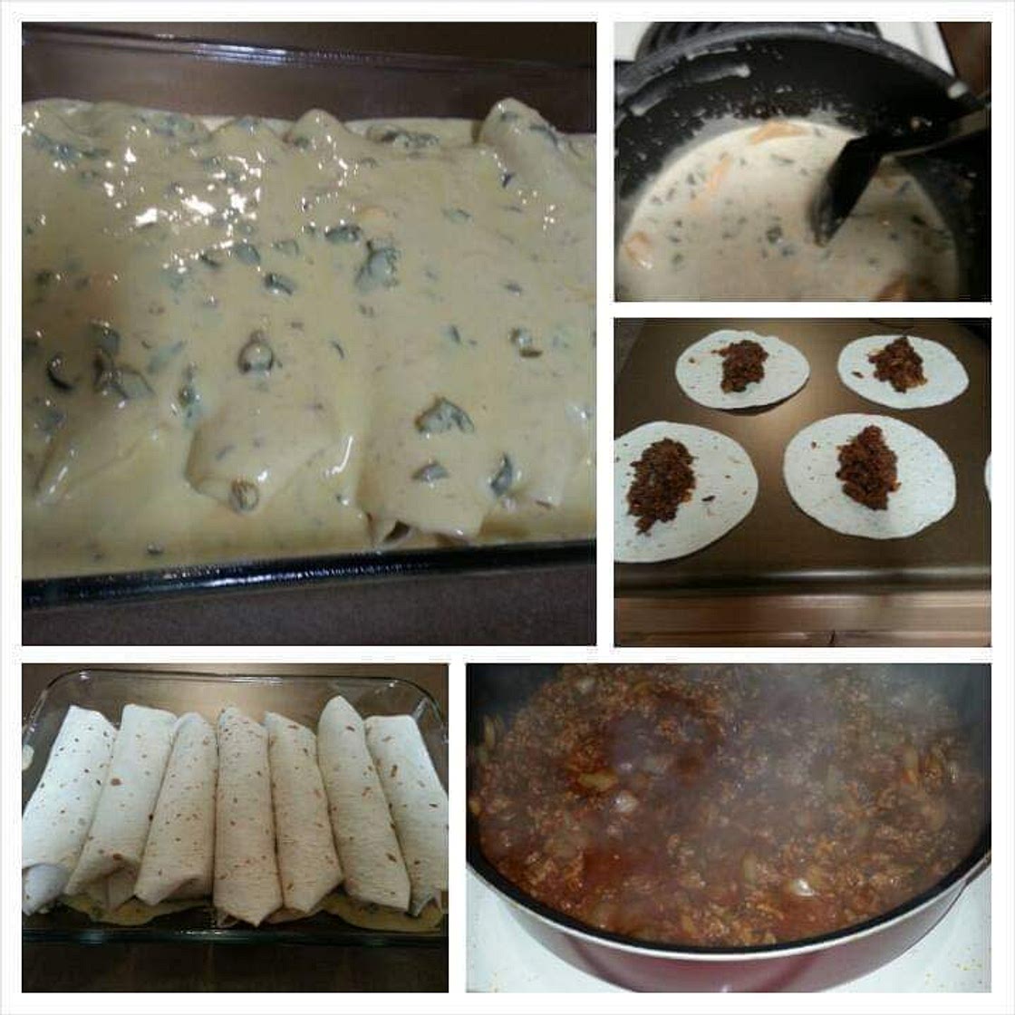 Lisa Thomas's Cheesy Beef Enchiladas
