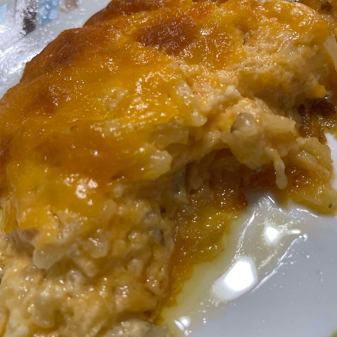 Sav’s cheesy hasbrowns