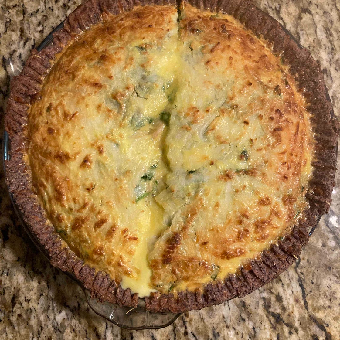 Arepa Quiche 