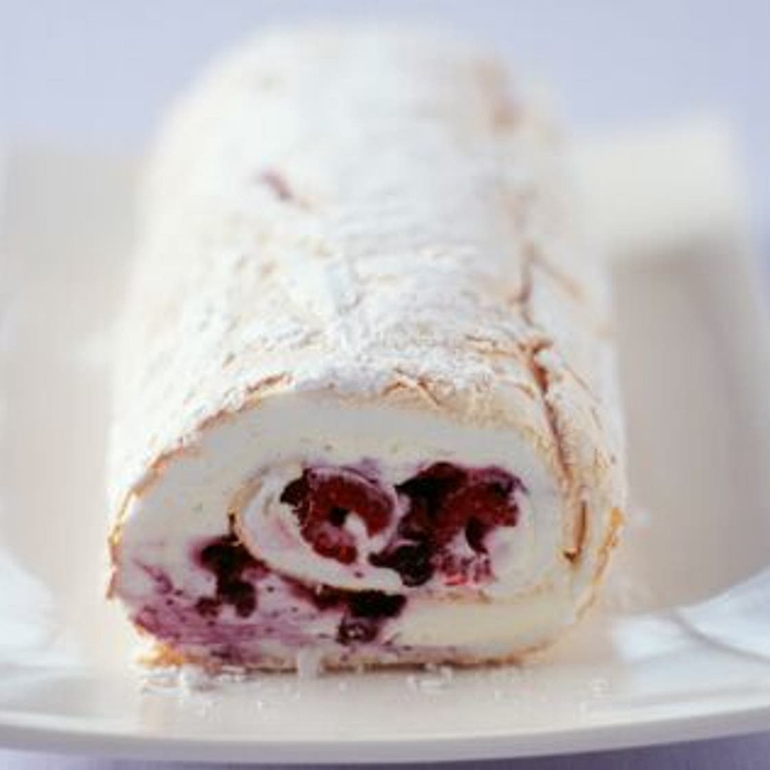 Bûche légère aux framboises et au mascarpone