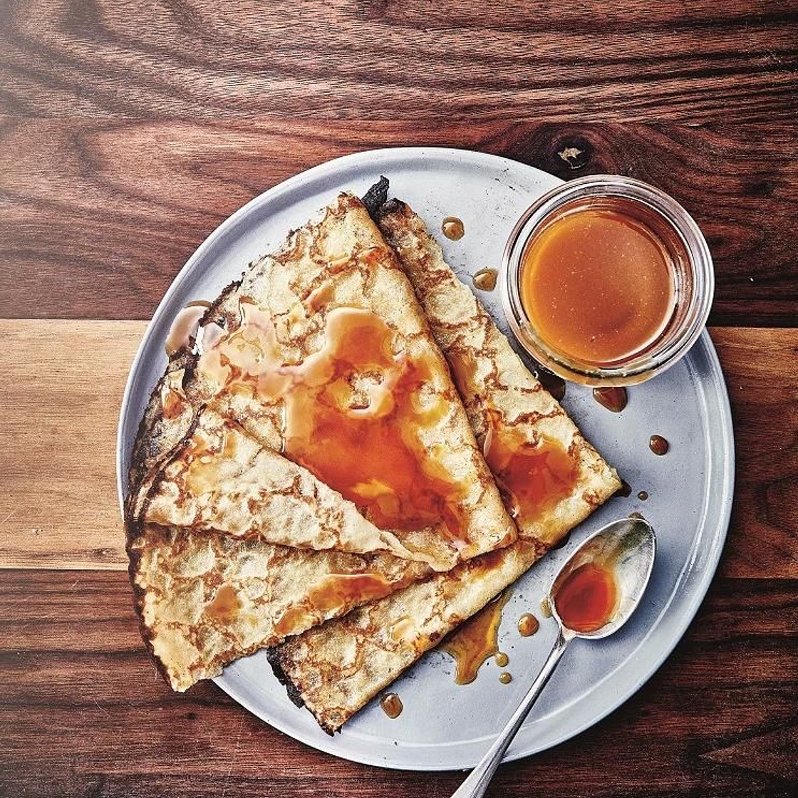 Crêpes bretonnes caramel au beurre salé