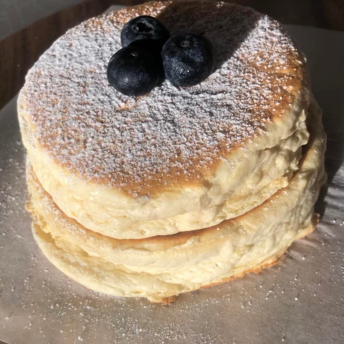 250cal soufflé pancakes