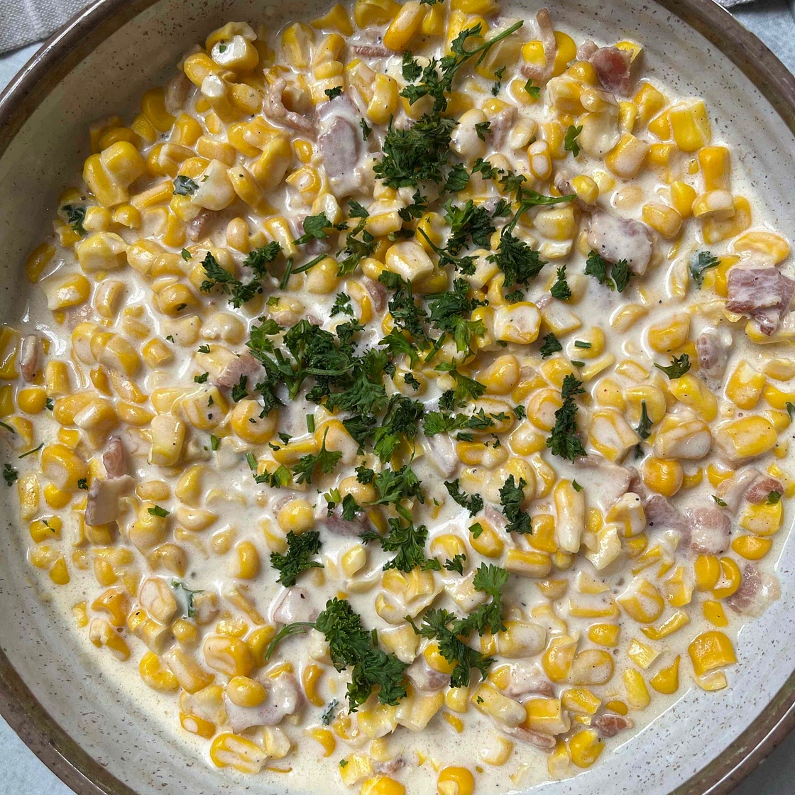 Smoky Creamed Corn
