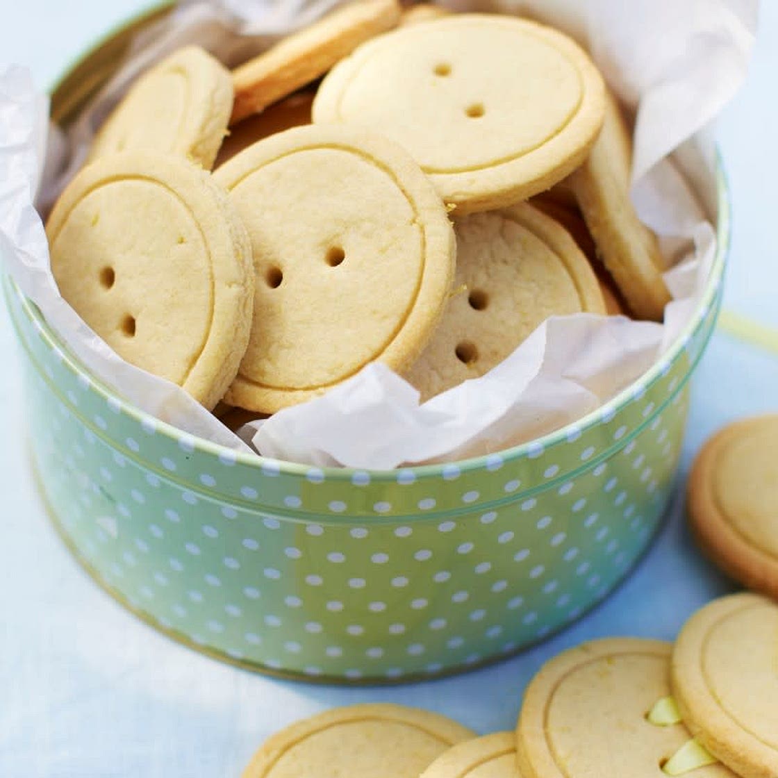 Lemon Button Biscuits