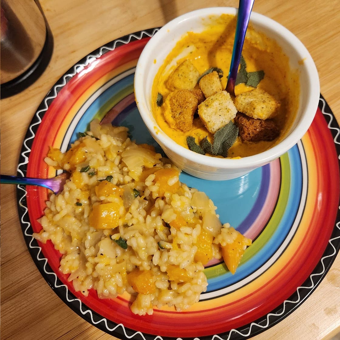Butternut Squash Risotto