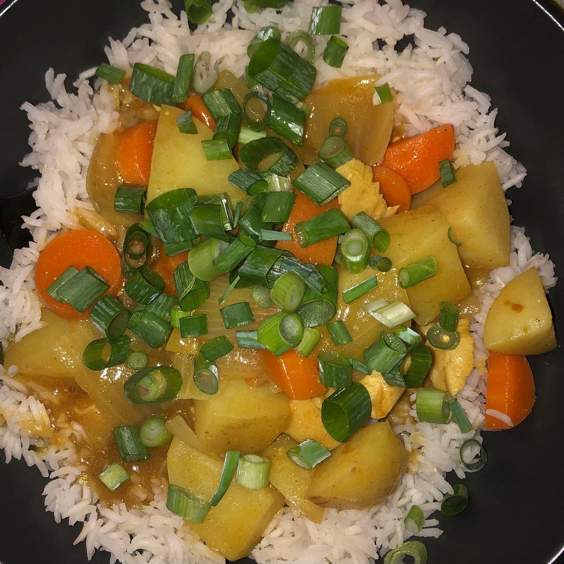 Japanese chicken curry