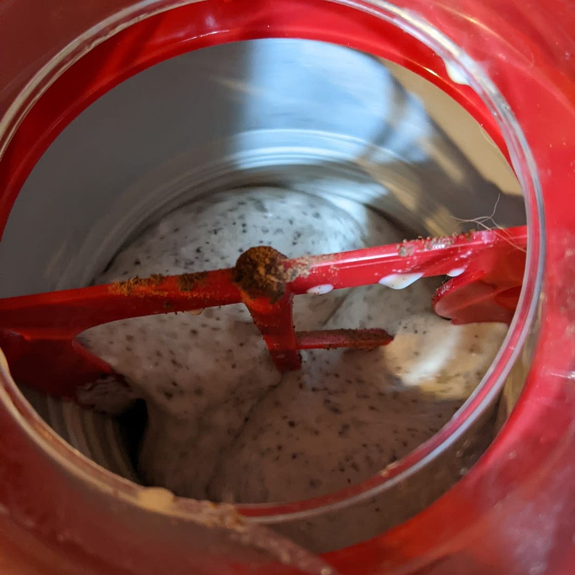 Malted milk ice cream