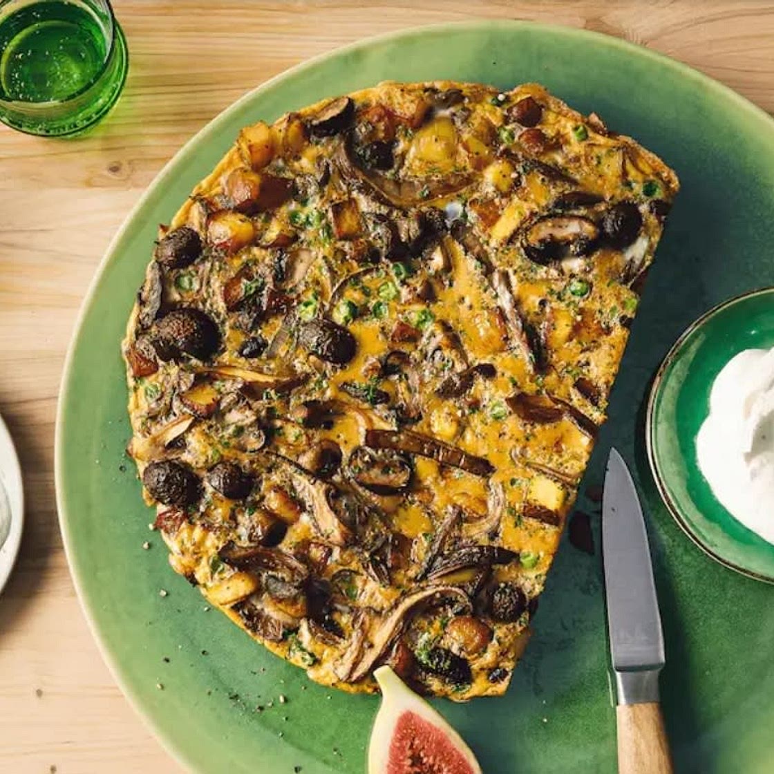 Pilz-Kartoffel-Tortilla
