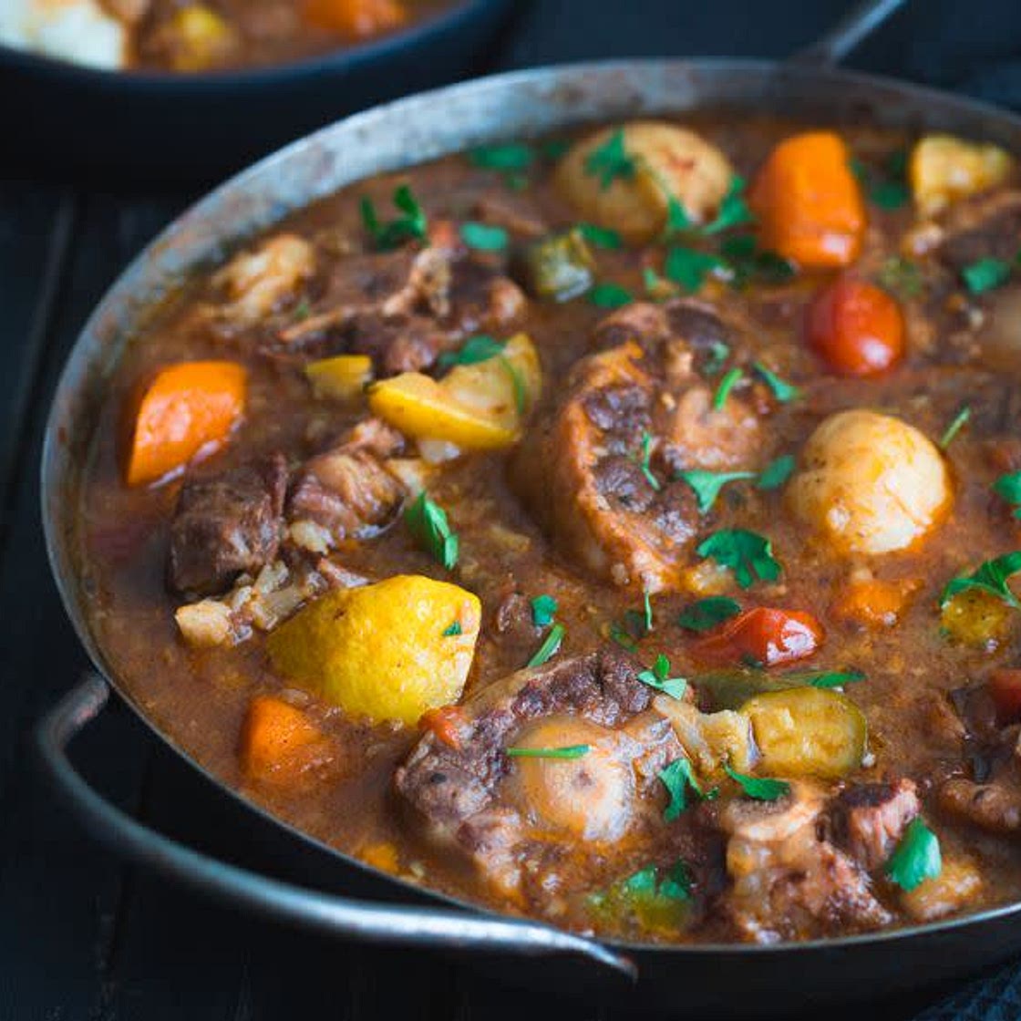 Oxtail Potjie (in the Instant Pot)