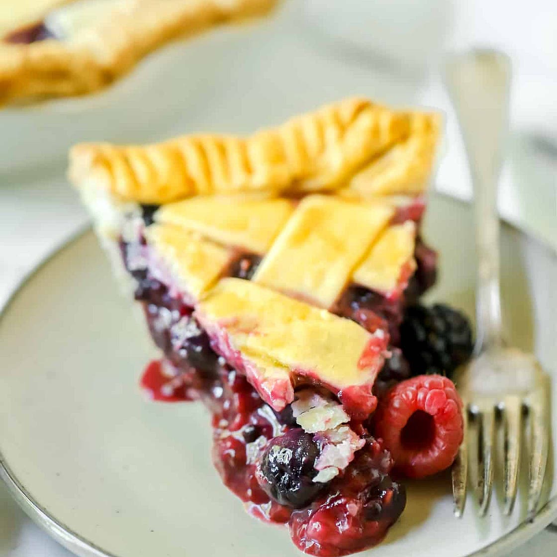 Triple Berry Pie Recipe