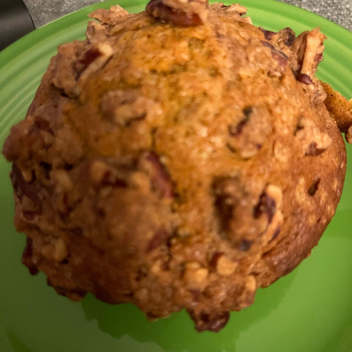 Pumpkin Muffins with Pecan Streusel