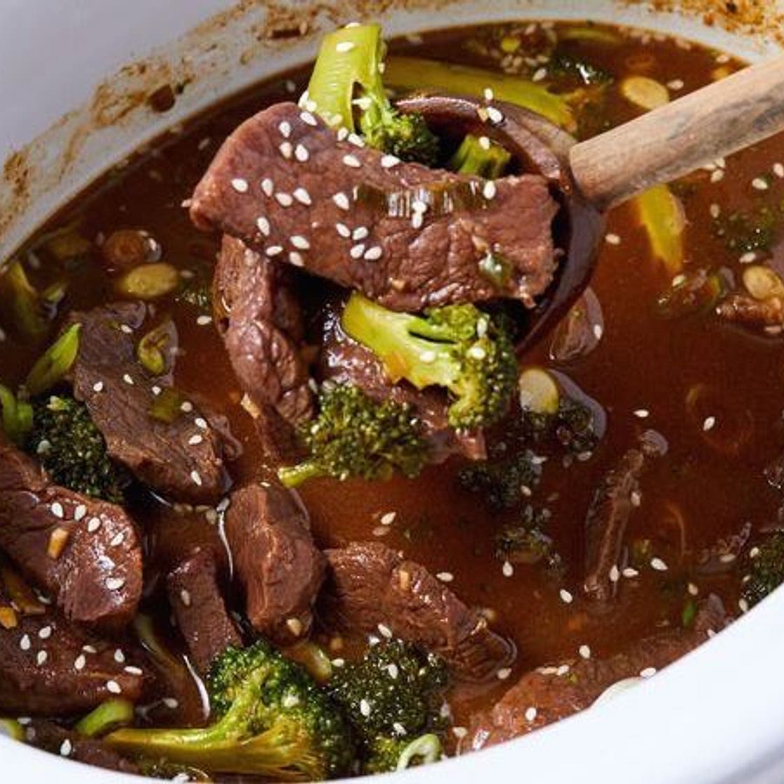 Slow-Cooker Beef & Broccoli