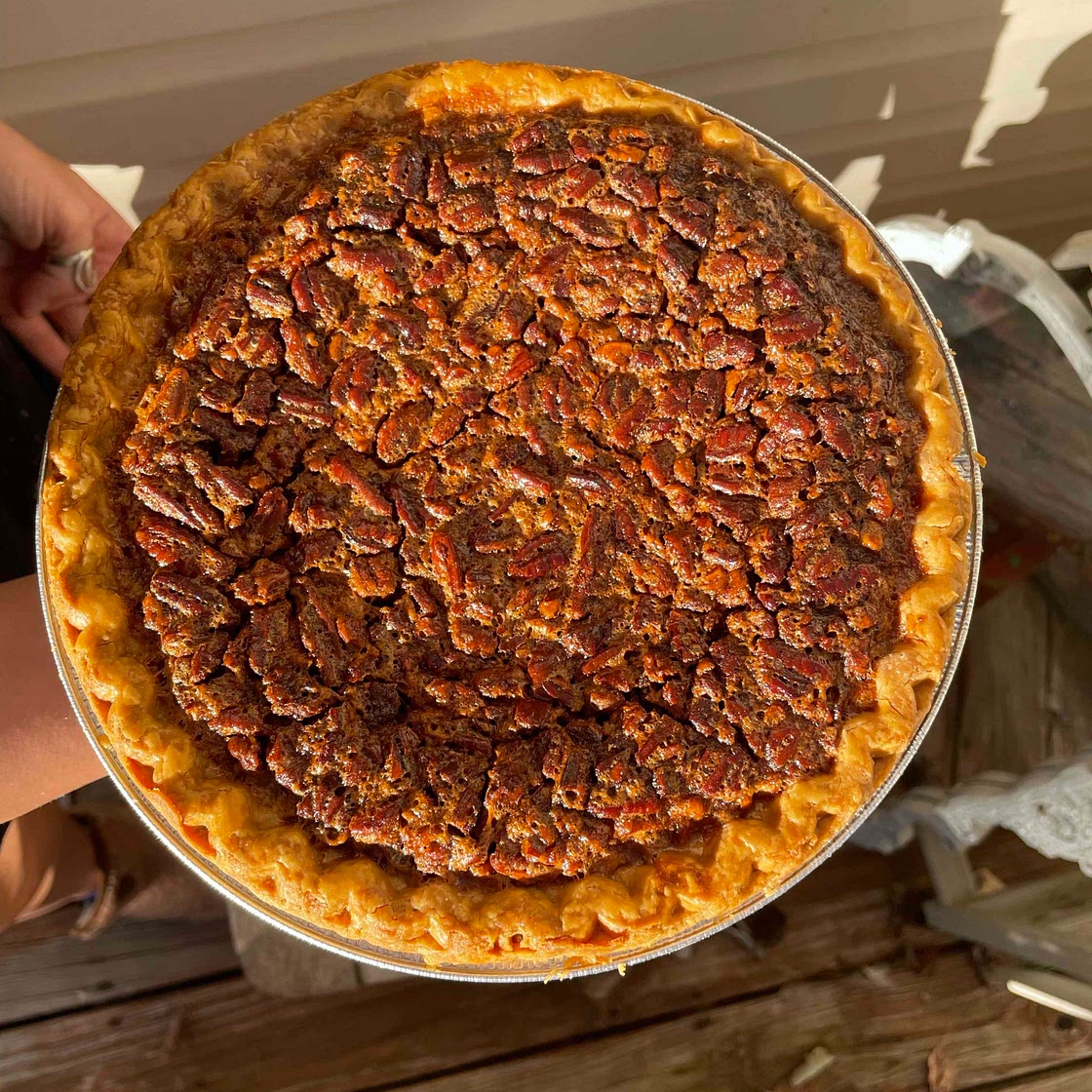 simple pecan pie