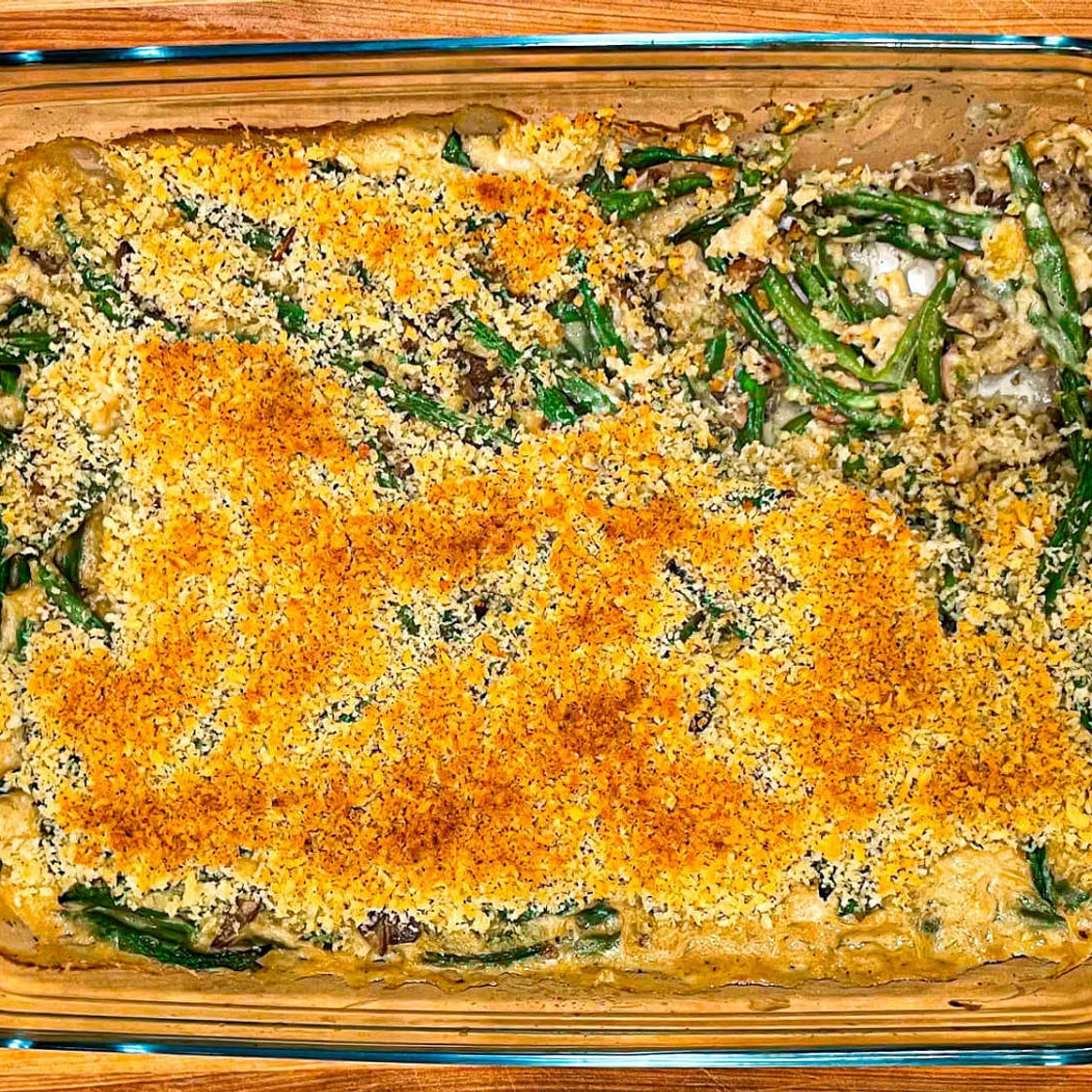 Bottom-Friendly Green Bean Casserole