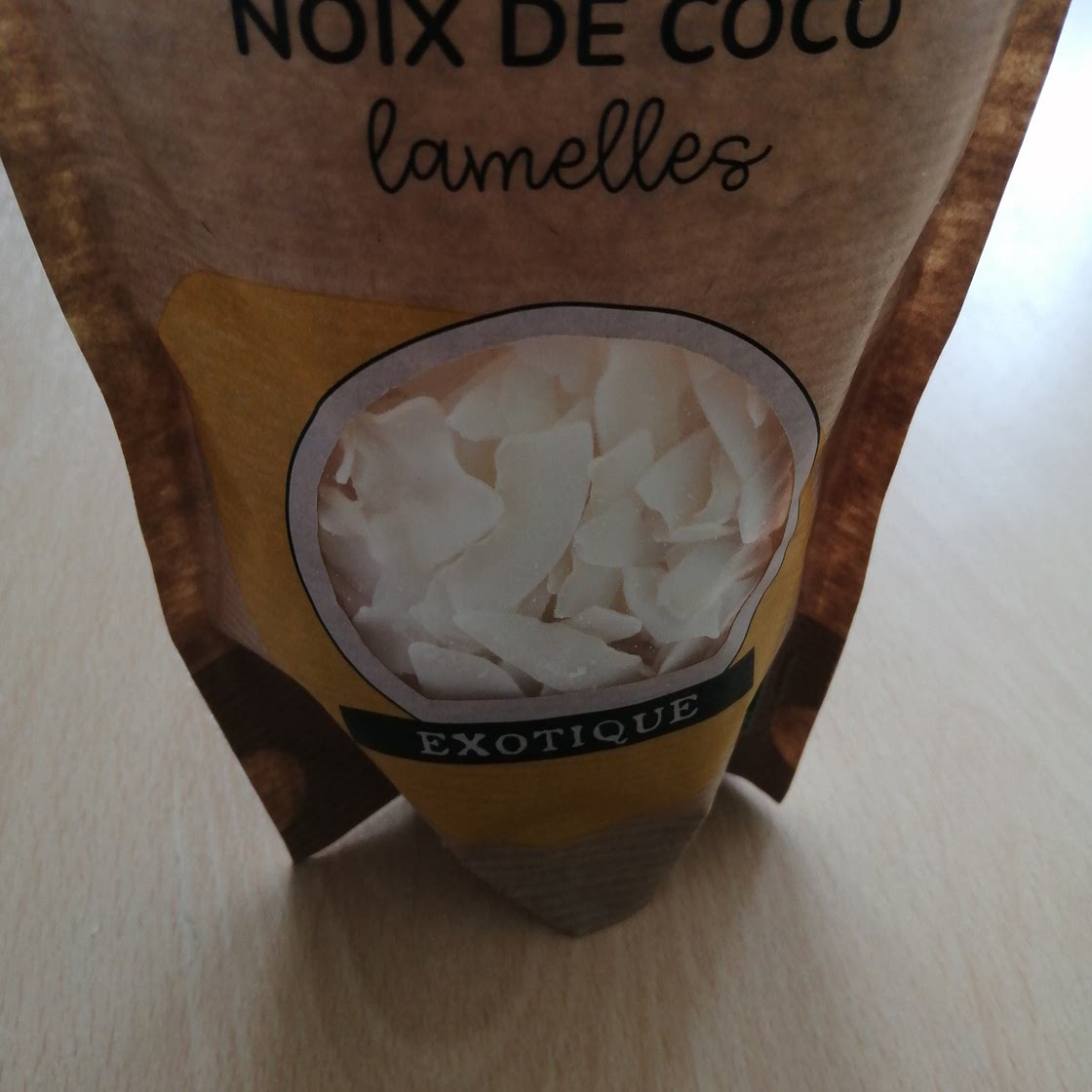 Noix de coco en lamelles