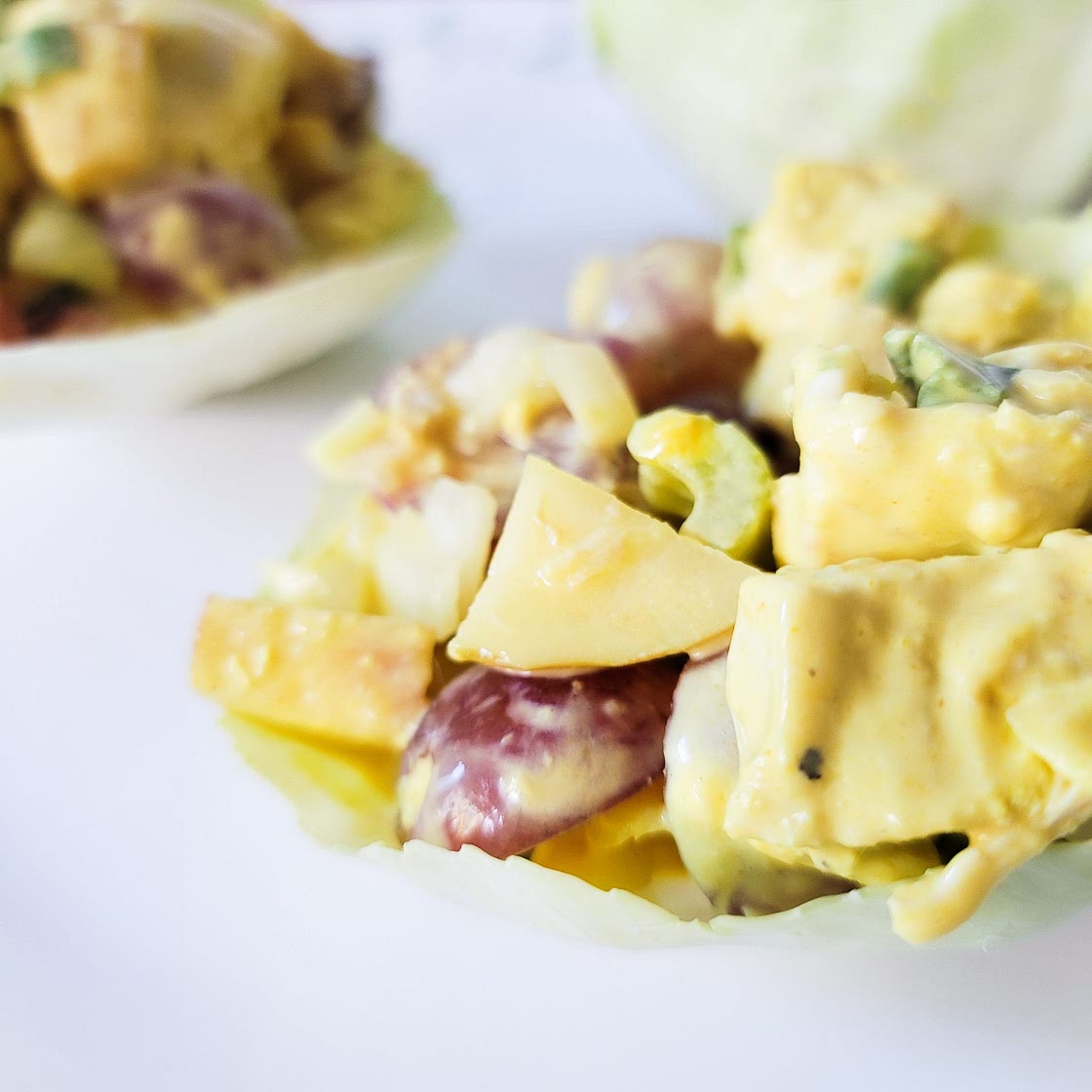 (M) Autumn Harvest Chicken Salad - Seeking vitality