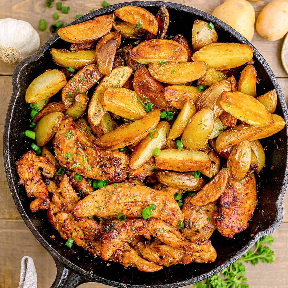 Chicken and potatoe