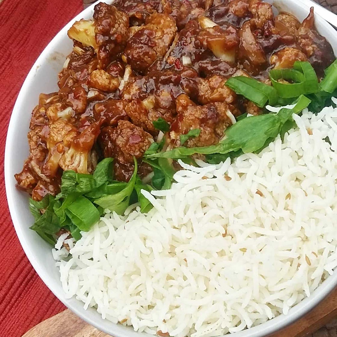 Vegan Sweet and Sour Cauliflower
