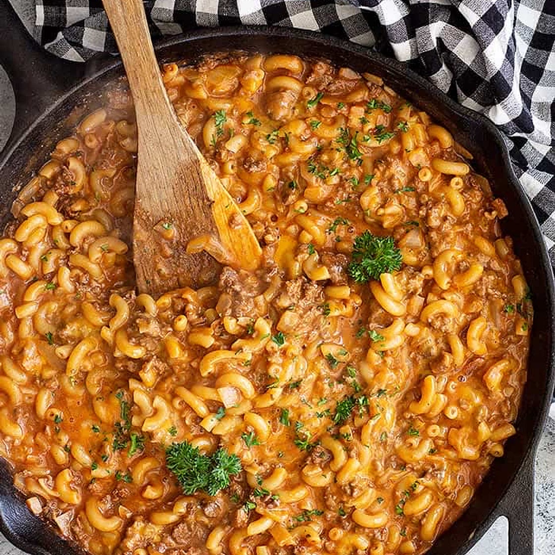 Copycat Vegan Easy Hamburg'r Helper