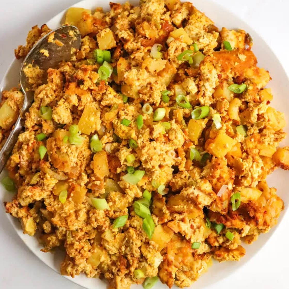 Vegan Loaded Breakfast Casserole