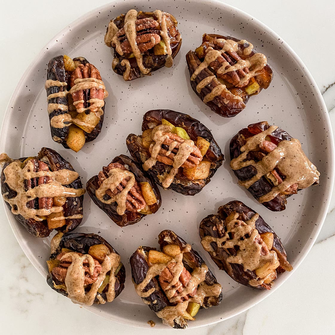 Apple Stuffed Dates