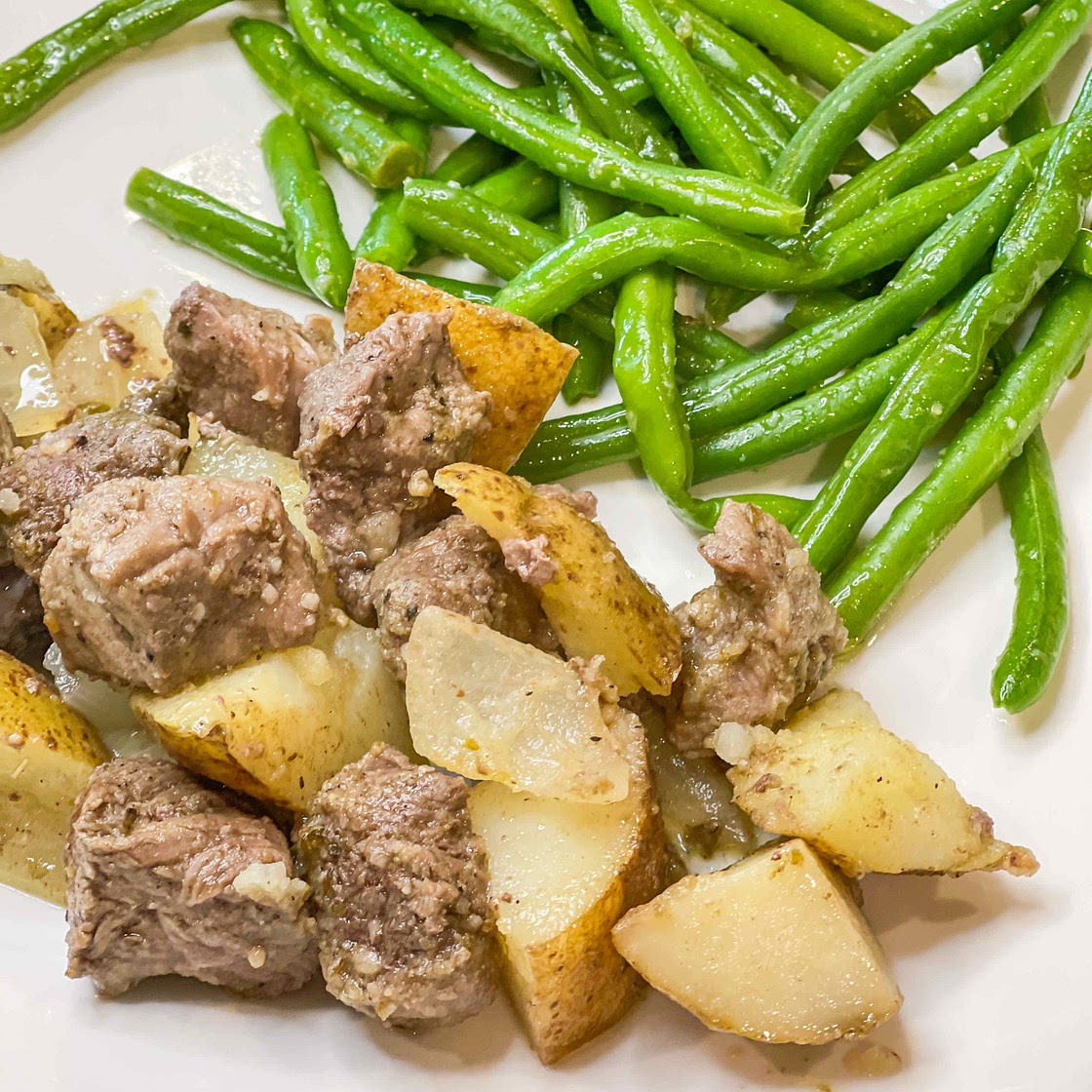Steak and potato bites 